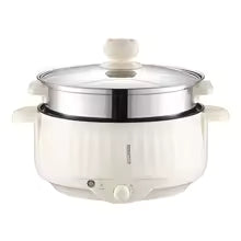 220V Multi Cookers Single/Double Layer Electric Pot 1-2 People Household Non-stick Pan Hot Pot Rice Cooker Cooking Appliances